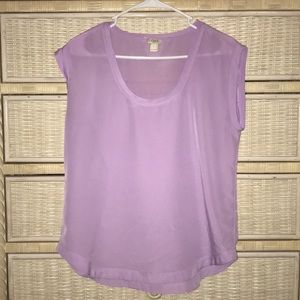 J Crew Purple Shirt